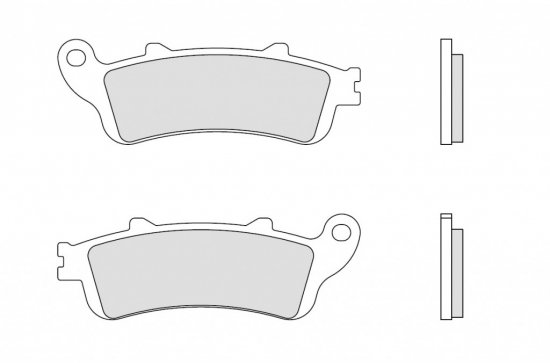 Zavorne obloge BREMBO 07072XS