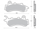 Zavorne obloge BREMBO 07118XS