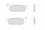 Zavorne obloge BREMBO 07HO30SR