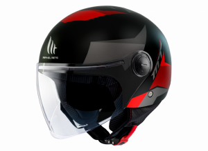 Helmet MT Helmets STREET POKE MATT RED XS