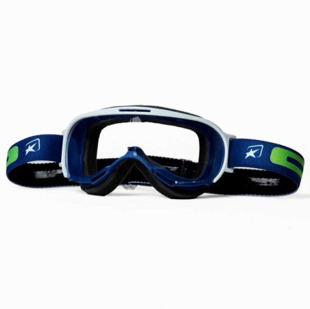 Goggles ARIETE 14980-ABA WABI clear lens White / Blue