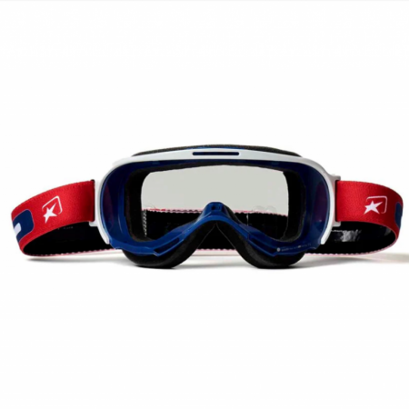 Goggles ARIETE 14980-ABR WABI clear lens White /Red