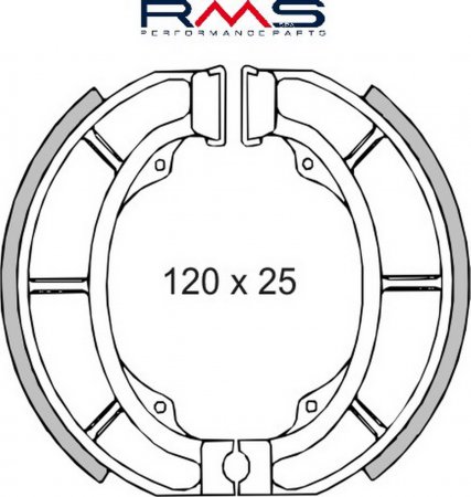 Zavorne čeljusti RMS 225120130