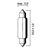 Žarnica RMS 246510156 FLOSSER 6V-5W t 11x35