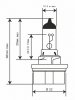 Žarnica RMS 246510745 12V 35/30W, HS5 bela