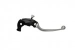 Adjustable folding lever ACCOSSATO aluminium, master cylinder srebrna