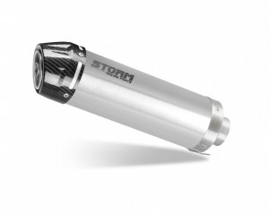 Celoten izpušni sistem 1x1 STORM GP Stainless Steel with carbon cap