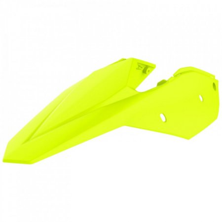 Rear Fender + Side Panels POLISPORT 8595700004 Yellow Fluo