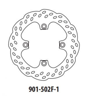 Zavorni disk GOLDFREN spredaj 240 mm