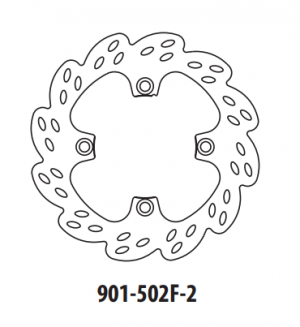 Zavorni disk GOLDFREN spredaj 240 mm