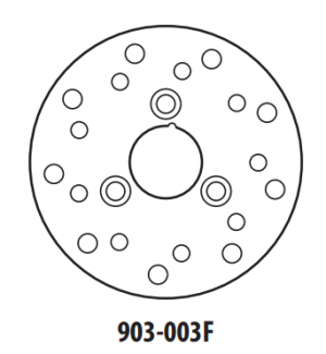 Zavorni disk GOLDFREN spredaj 155 mm