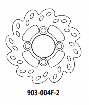 Zavorni disk GOLDFREN spredaj 160,6 mm