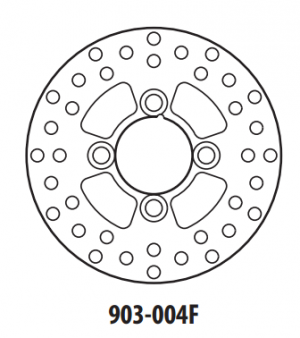 Zavorni disk GOLDFREN spredaj 160,6 mm