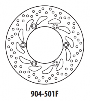 Zavorni disk GOLDFREN spredaj 260 mm