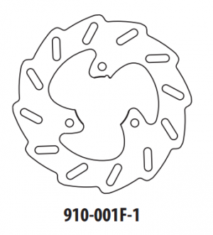 Zavorni disk GOLDFREN spredaj 190 mm