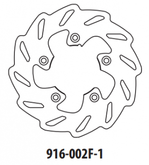 Zavorni disk GOLDFREN spredaj 173,5 mm