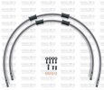 CROSSOVER Front brake hose kit Venhill YAM-7016FB POWERHOSEPLUS (2 cevi v kompletu) Clear hoses, black fittings