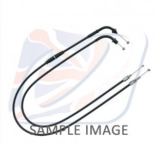 Throttle cables (pair) Venhill featherlight črna