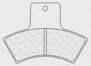 Zavorne obloge CL BRAKES ATV1