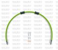 STANDARD Front brake hose kit Venhill TRI-8003F-GR POWERHOSEPLUS (3 cevi v kompletu) Green hoses, chromed fittings