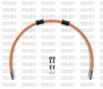 STANDARD Front brake hose kit Venhill TRI-8003FB-OR POWERHOSEPLUS (3 cevi v kompletu) Orange hoses, black fittings