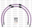 STANDARD Front brake hose kit Venhill YAM-4006FB-PU POWERHOSEPLUS (2 cevi v kompletu) Purple hoses, black fittings