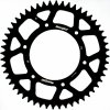 Rear ALU sprocket SUPERSPROX RAL-210:52-BLK črna 52T, 520