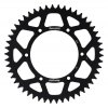 Rear ALU sprocket SUPERSPROX RAL-808:50-BLK črna 50T, 520