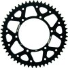 Rear ALU sprocket SUPERSPROX RAL-808:53-BLK črna 53T, 520