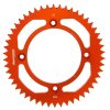 Rear ALU sprocket SUPERSPROX RAL-898:50-ORG oranžna 50T, 428