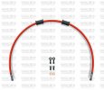 STANDARD Front brake hose kit Venhill TRI-8003FB-RD POWERHOSEPLUS (3 cevi v kompletu) Red hoses, black fittings