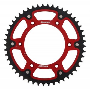 Rear sprocket SUPERSPROX RST-210:49-RED STEALTH rdeč 49T, 520