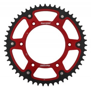 Rear sprocket SUPERSPROX RST-210:51-RED STEALTH rdeč 51T, 520