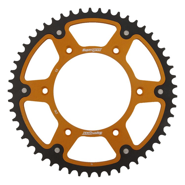 Rear sprocket SUPERSPROX RST-210:53-GLD STEALTH zlata 53T, 520