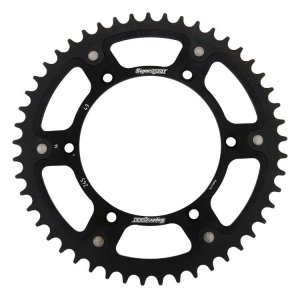 Rear sprocket SUPERSPROX STEALTH črna 49T, 520