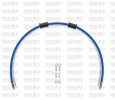 STANDARD Front brake hose kit Venhill TRI-8003F-SB POWERHOSEPLUS (3 cevi v kompletu) Solid blue hoses, chromed fittings