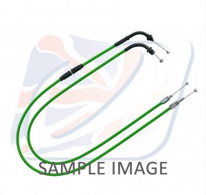 Throttle cables (pair) Venhill H02-4-127-GR featherlight zelena