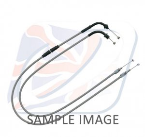 Throttle cables (pair) Venhill H02-4-122-GY featherlight siva