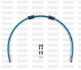 STANDARD Front brake hose kit Venhill TRI-8003FB-TB POWERHOSEPLUS (3 cevi v kompletu) Translucent blue hoses, black fittings