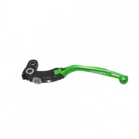 Folding lever ACCOSSATO aluminium, master cylinder zelena