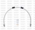 STANDARD Front brake hose kit Venhill TRI-8003F-WT POWERHOSEPLUS (3 cevi v kompletu) White hoses, chromed fittings